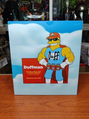 Figura Super7 Duffman Los Simpsons Ultimates Nuevo
