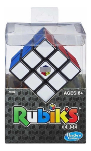 Juego De Mesa Cubo Rubiks Original Hasbro Gaming 3x3 Negro