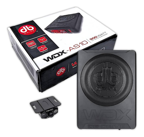 Subwoofer Db Drive Wdx10as Amplificador 10 Pulgadas 900w