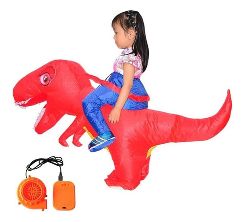 Disfraz De Dinosaurio Inflable Para Adultos Y Niños