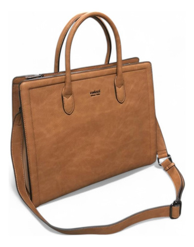 Bolsa Feminina Colcci Caramelo Tote Maxi Texturada 090011670