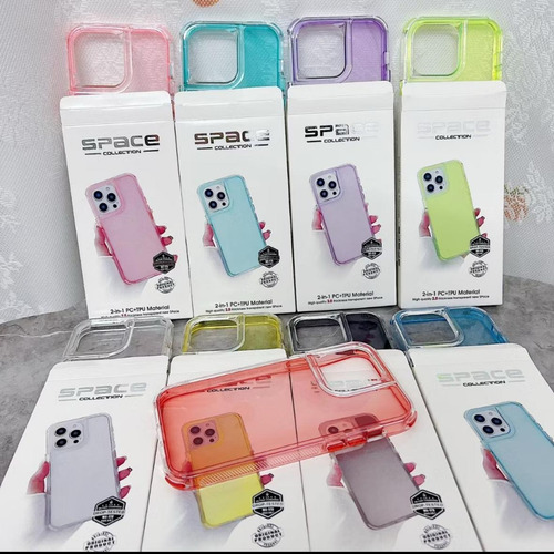 Capinha Space Anti Impacto Compativel Com Iphone Violeta Lisa