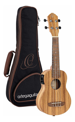 Ortega Guitars Ukelele Soprano Acústico-eléctrico Con Bolsa 