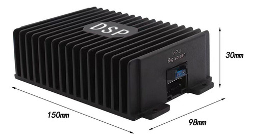 Amplificador Dsp Automotriz De Para Radio.
