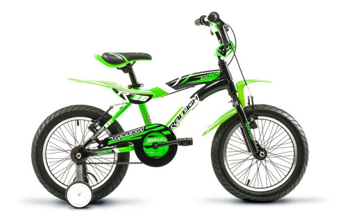 Bicicleta Infantil Raleigh Mxr16 R16 1v Con Rueditas  