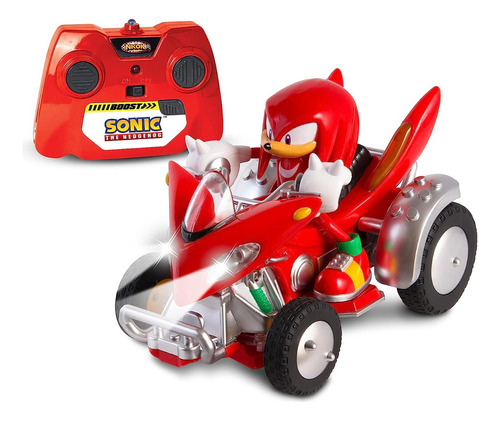 Sonic Vehiculo A Radio Control Knuckles Auto Original Auto