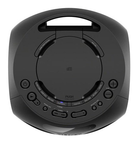 Mini System Sony Cd Iluminação Karaokê Bluetooth Mhc-v02/b