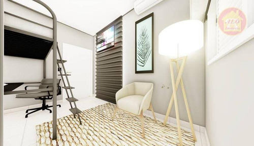 Apartamento À Venda, 46 M² Por R$ 227.000,00 - Caiçara - Praia Grande/sp - Ap5119