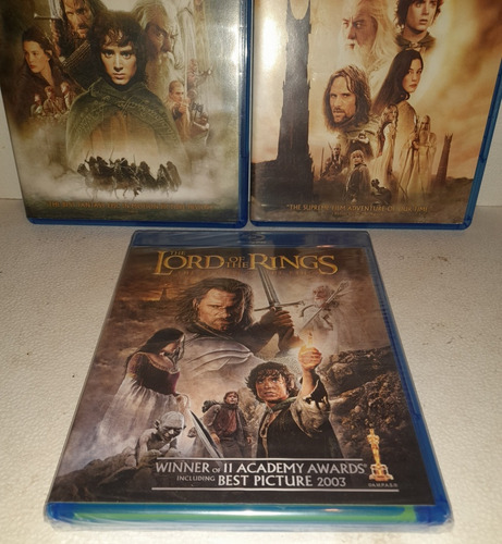 The Lord Of The Rings Trilogia Peliculas Bluray Dvd Blu Ray (Usado)