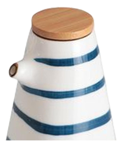 Tarro De Vinagre De Aceite, Botella De Rayas Horizontales