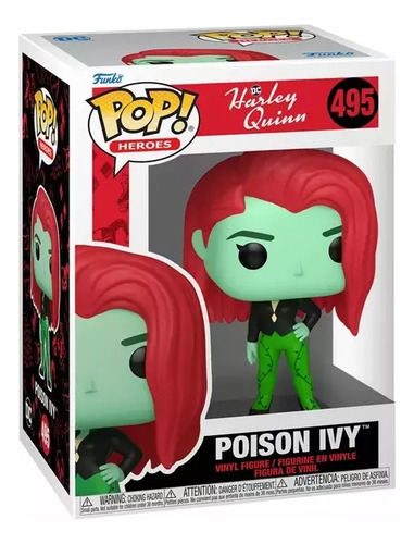 Funko Pop! Heroes: Dc Harley Quinn Poison Ivy #495