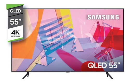 Smart TV Samsung Series 6 QN55Q60TAGCZB QLED Tizen 4K 55" 220V - 240V