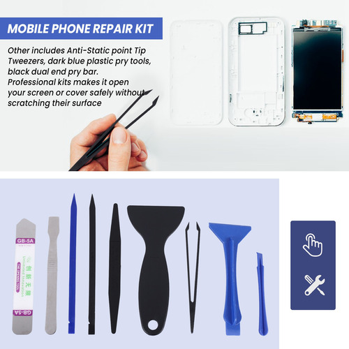 Kit De Reparación De Herramientas De Apertura Segura Queenly