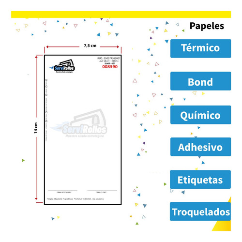 Imagen 5 de 7 de Rollo De Papel Térmico Punto De Venta 79mm X 60mm Premium