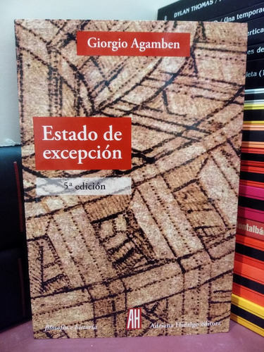 Estado De Excepción - Giorgio Agamben