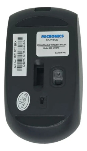 Mouse Inalambrico Bluetooth Recargable Micronics Caprice