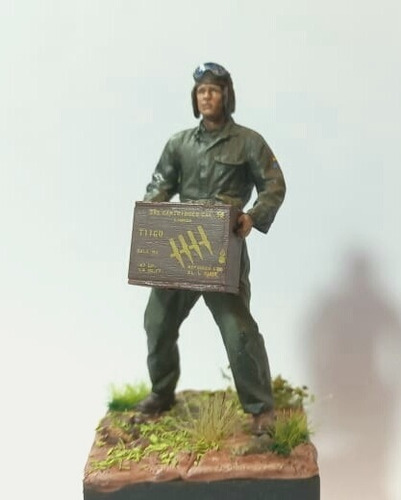 Figura Tanquista Usa Tamiya 1/35 Pintado