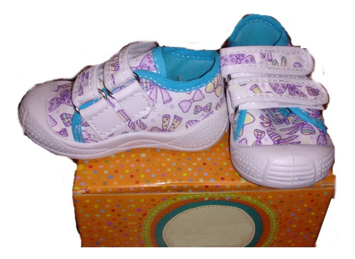 Zapatillas Elimar Nena. Lona. Belcro T18. Primeros Pasos