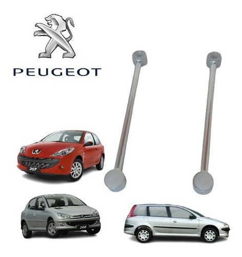 Imagem 1 de 5 de 2 Haste Bieleta Câmbio Peugeot 206 207  1.4 1.6 16cm Curta