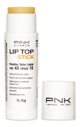 Protetor Solar Labial Fps40 Lip Top Stick 5,5g - Pink Cheeks