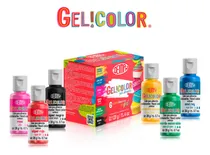 Comprar Cajilla Gelicolor Deiman 6 Colores Comestibles 120g