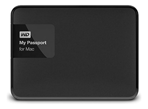 Wd 1tb Black My Passport For Mac Disco Duro Externo Portátil