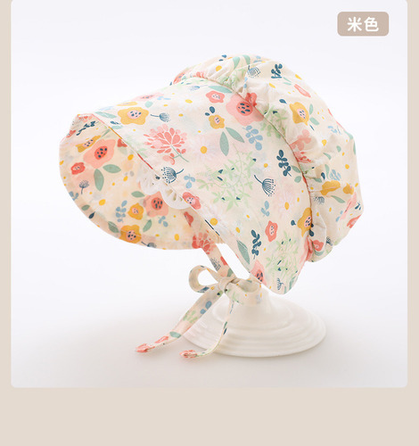 Gorro De Bebé Algodón Puro Recién Nacido Niña Gorro Baotou