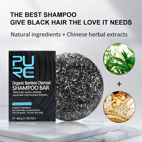 Shampoo Para Escurecimento De Barba E Cabelo, 3 Peças