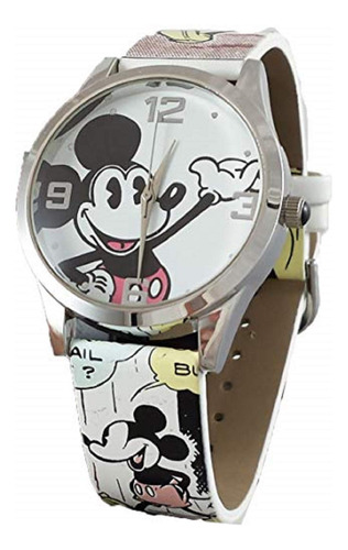 Disney Collection Juego De 2 Relojes Unisex Con Bandas Grá