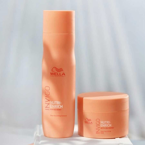 Wella Kit Enrich Shampoo 250ml E Mascara 150 Ml Promoção