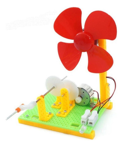 A Kit Físico De Plástico For Montar Generador De Manivela