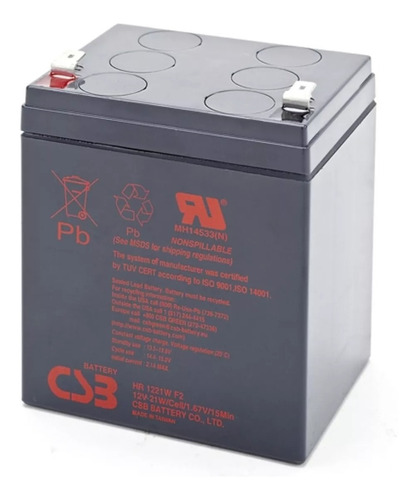 Batería Csb 12v 5.1 Ah Hr1221wf2