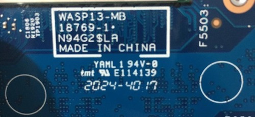 Placa Mãe Dell Inspiron 7391 Corei5-10210u