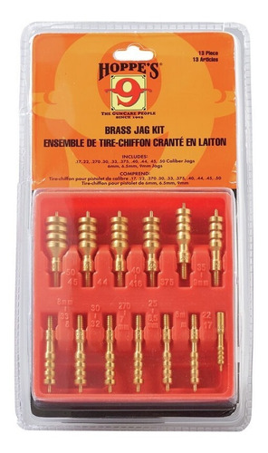 Kit De Jags Para Limpieza De Armas Varios Calibres Hoppes