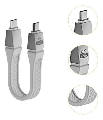 Cable Usb Flexible Para Td 5 Cable De