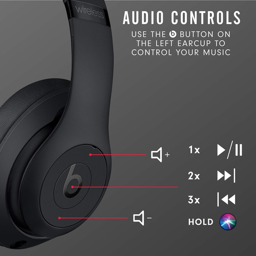 Auriculares Inalámbricos Beats Studio3 Con Cancelación De Ru
