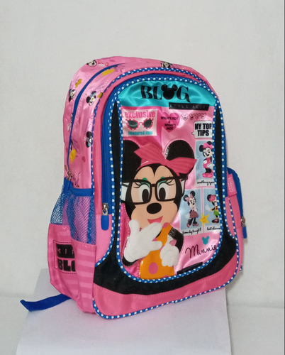 Mochila Escolar Mini Mouse Original