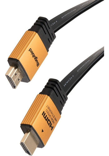 ¿cable Hdmi Plano Bugubird 4k De 6 Pies De Velocidad? Cable