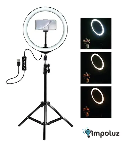 Fotos Con Aro De Luz Para Videos Fotos Selfies Con Trípode