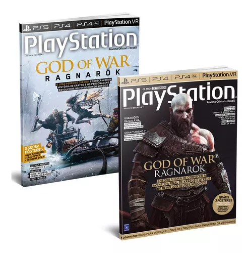 Revista Playstation - God Of War Ragnarok N° 285 (loja Do Zé