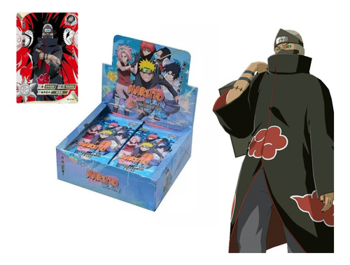 Display 30 Sobres Naruto Shippuden V7 Cartas Coleccionables