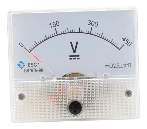 Medidor De Voltímetro De Panel Analógico 85c1 Cc 0-450 V