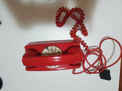 Telefone Antigo Gte Cor :vermelho Modelo Starlite Mt182a