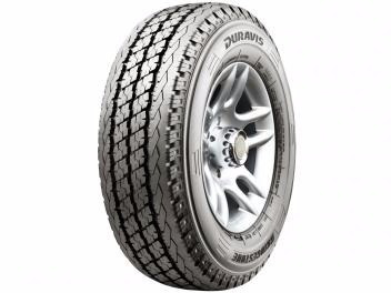 Kit 4 Pneus Aro 15 Bridgestone 195/70r15 - Duravis 102r Vans