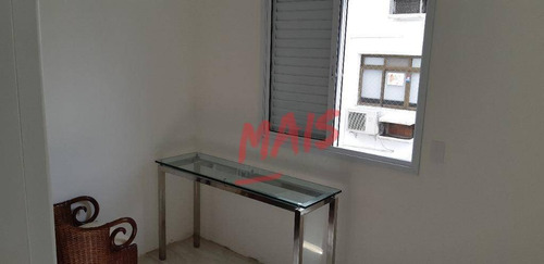 Apartamento Com 3 Dormitórios Para Alugar, 111 M² - Ponta Da Praia - Santos/sp - Ap5855