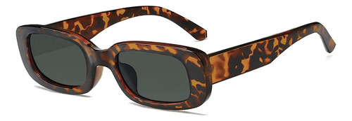 / Anteojos De Sol Tskestvy Retro Rectangular P/mujer Y