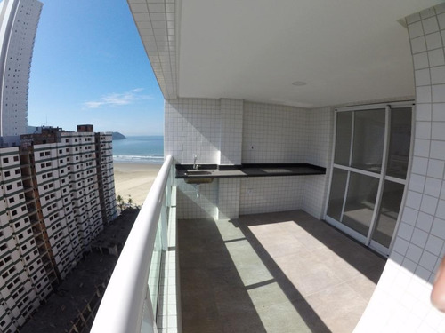 Imagem 1 de 30 de Apartamento Com 3 Dormitórios À Venda, 138 M² Por R$ 900.000,00 - Vila Guilhermina - Praia Grande/sp - Ap3569