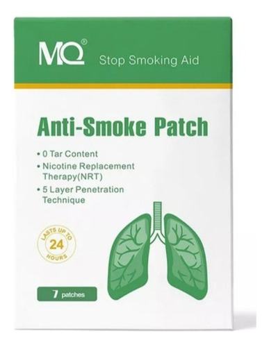 7 Parche Nicotina Anti Smoke Patch 21 Mg 