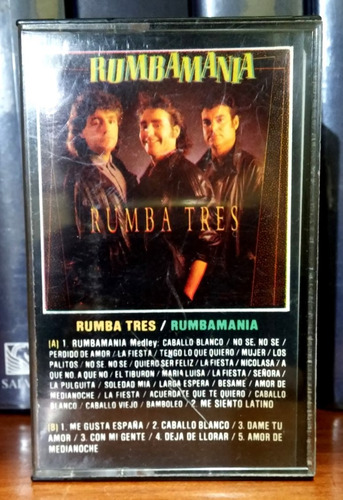 Cassette Rumba Tres - Rumbamania 1989 Usa