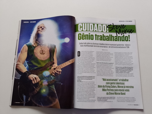 Revista Total Guitar Brasil Slipknot Jim Root Mozart W831 (Usado)